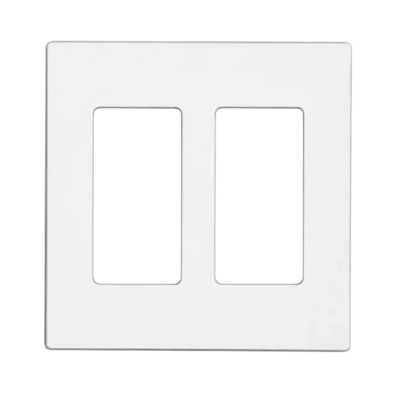 2 Gang Screwless Plate 