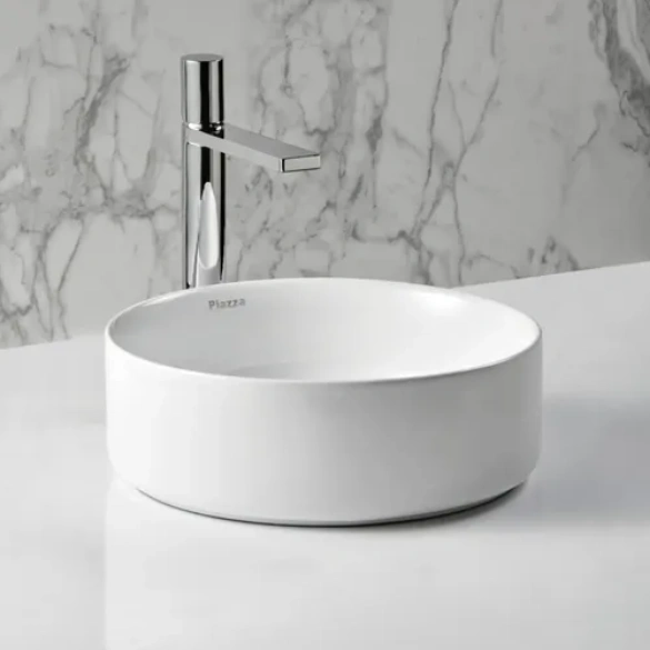 Custom matt color modern round wash basin factory 