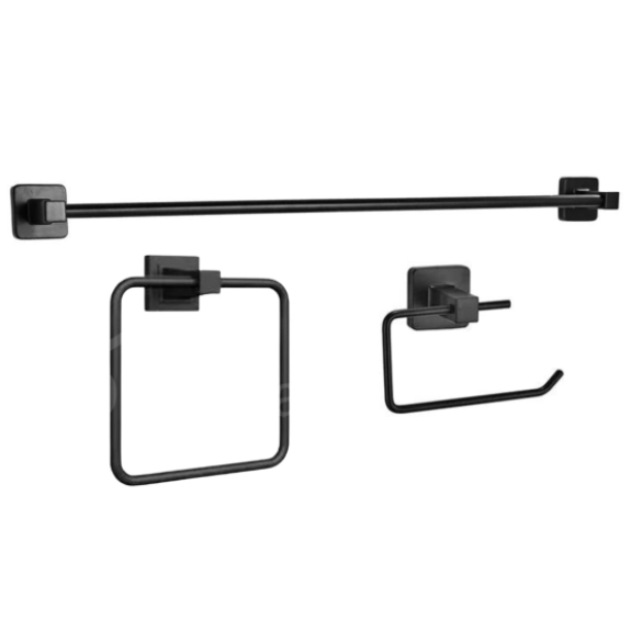 Infinite Black Square 3pc 