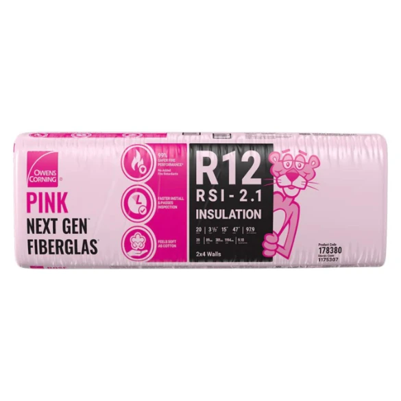 R12 Pink Insulation (97.9 sq.ft) 